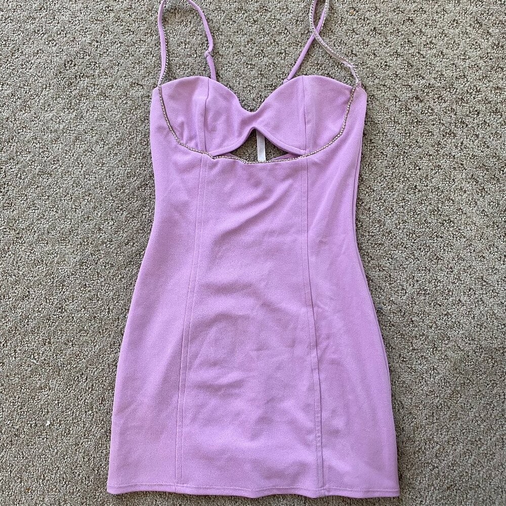 Lucy in the Sky Purple Mini Dress Size XS